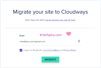 hướng dẫn di chuyển website về vps cloudways