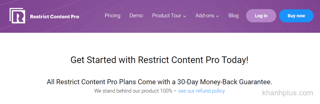 plugin restrict content pro