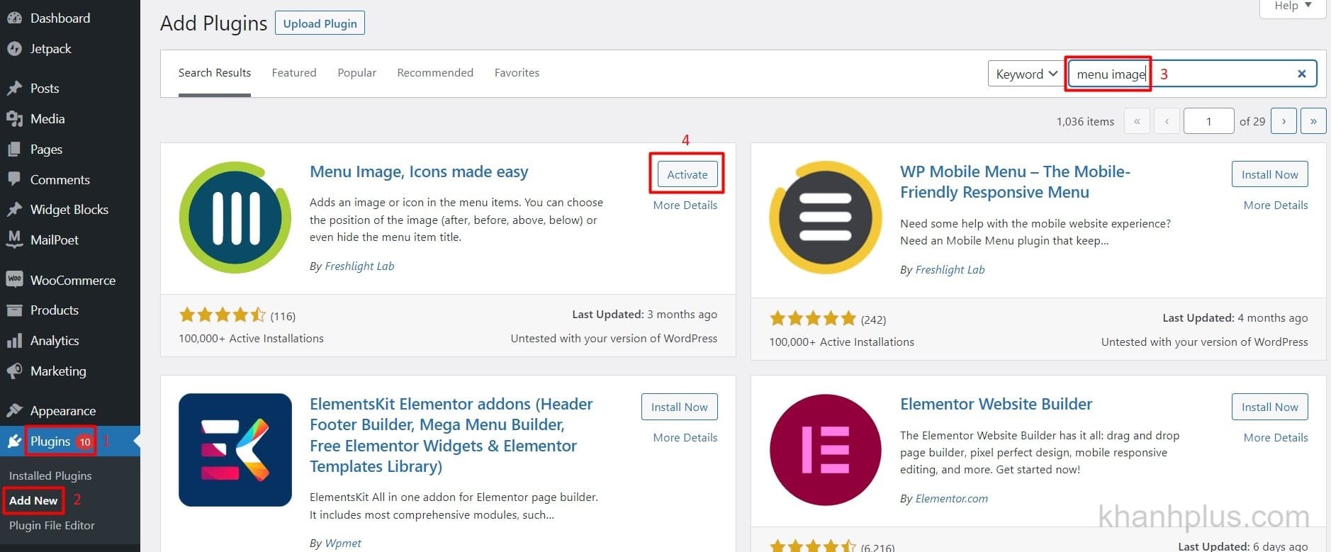 H ng d n c ch th m icon v o menu wordpress si u d 